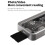 Docking Station per Laptop USB C 10 In 1 Dock  Hub USB C Multiporta Trasparente da 100 W per ,  Air/Pro 7