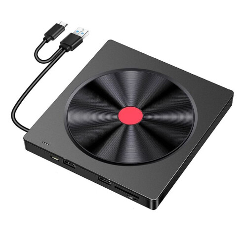 External Optical Drive Laptop CD Burner USB Movie Disk DVD Player Readable Memory Card Multifunction Drive Burner