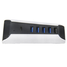 1 Tot 5 Multi-Poorten USB-Hub voor PS5 USB3.0 Consolesplitter-Expanderadapter Gameconsole 5-Poorts Hub voor 5
