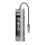 Eight in 1 USB HUB with Disk Storage Function M.2 SSD NVMe  Type-C to -Compatible USB C Dock Station for Laptop 1