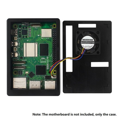 Coque en Plastique ABS + Écran Tactile 3,5 Pouces pour Raspberry Pi 5 5B 2