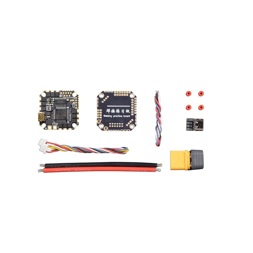 Ghf722aio-Hd 40A Aio Baro Osd F722 Flight Controller Blhelis 40A 4In1 Esc 2-6S For Fpv Freestyle Cinewhoop 4711642503663