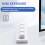 MK424U 4-Key  Customized Keyboard with Mechanical   USB Connection for Office Game Multimedia White 8
