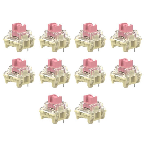 10PCS  Keyboard Axis V2 Silver Plated Mechanical Keyboard Axis DIY Keyboard  for Mechanical Keyboard