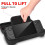 Shockproof Handheld Game Console Storage Bag, Wear-Resistant Travel Carry Case for , Durable Organizer 4