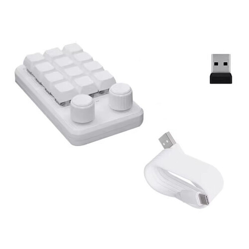 Programming Macro Custom Keyboard RGB Copy Paste  Game Mechanical Hotswap Macropad Bluetooth5.0+Wired+2.4G Wireless
