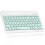 10 Inch Rechargeable  Keyboard Ultra-Thin Portable  Keyboard for , IOS, Android, Windows Devices A 6