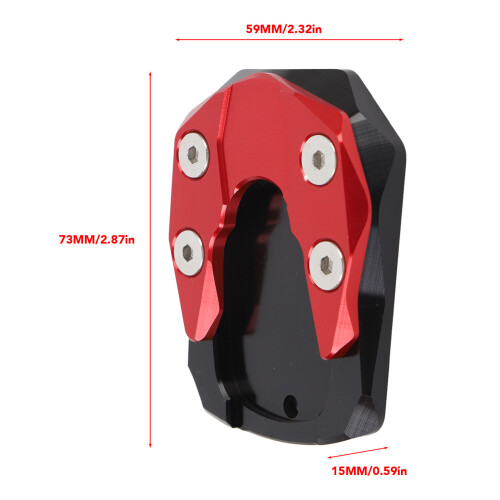 Placa de caballete de aluminio para XMAX 125 250 300 1