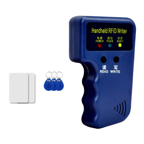 125Khz RFID Card Reader+3 Keyfobs+2 Cards Kit Copier Writer Duplicator Programmer ID Card Copy EM4305 T5577