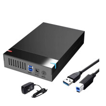 3.5 Inch to USB 3.0 HDD Case - External Hard Drive Enclosure, Data Transfer,HDD Box for PC and Laptop US PLUG