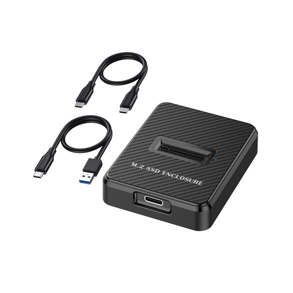 10Gbps Single Bay M.2 Ssd Enclosure Hard Disk External Box Ngff/Nvme M.2 Docking Station Ssd Hard Disk Enclosure 6033113215768