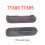 Replacement Battery Cover for  TT600 TT685 - Durable Camera Repair Part 2