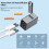 USB Hub Plug  Data Hub Anti-Interference 3  USB3.0 Expander Sturdy 3-in-1 USB 3.0 Hub Adapter Laptop Accessory 4