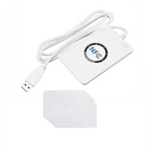 ACR122U RFID IC  Card Reader Duplicator+5XCUID Card Writer Copier Writable Clone 13.56Mhz ID IC Card Copier