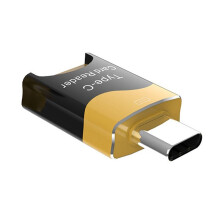 Czytnik Kart  Type-C Mobilny Czytnik Kart OTG Ukryte Gniazdo Kart Plug And  Czytnik Kart TF Flash Drive