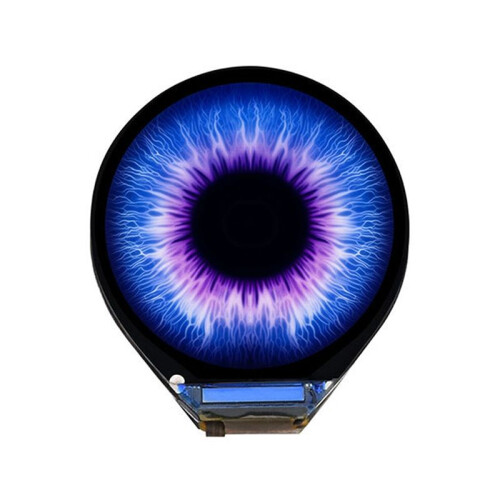 Waveshare Electronic EYE 0,71 Inch Rond IPS-Scherm voor  voor Raspberry Pi ESP32  STM32 Electronic EYE-Module 1