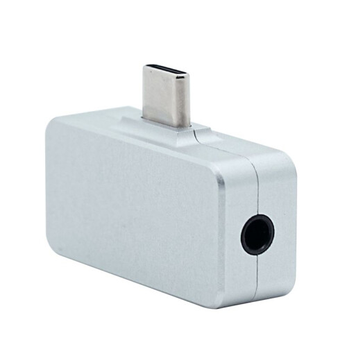 High Performance Decoding Portable Multifunction Adapter Type-C to 3.5mm and 4.4mm Female HiFi Adapter