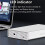 Blueendless Sas Hard Drive Enclosure USB C para 2,5/3,5 Polegadas SAS/ Suporte Máx. 20 GB Disco Externo Hdd Case Plug EUA 6