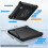 External DVD Drive, USB 3.0 Type-C, Portable CD DVD Burner with Dual USB  and Card Slots 9