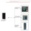 Access Control Card Reader Small Wiegand Card Reader IP68 Waterproof Long Range RFID Card Reader, 13.56Mhz IC/MF 6