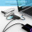 4-In-1 Type C HUB Dock USB C Hub to 4K -Compatible USB 3.0 Adapter Type C PD Charging Dock USB C Splitter 10