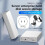 Blueendless Sas Hard Drive Enclosure USB C para 2,5/3,5 Polegadas SAS/ Suporte Máx. 20 GB Disco Externo Hdd Case Plug EUA 2
