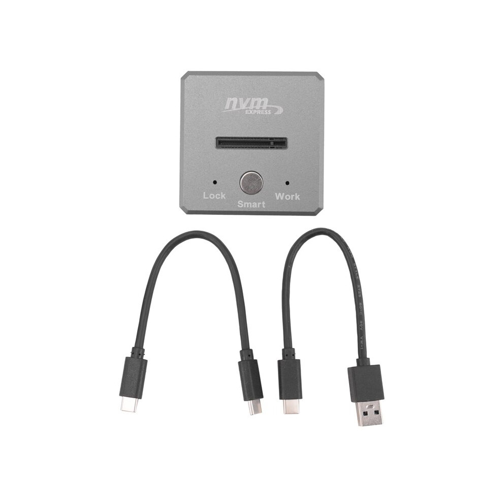 Itgz 10Gbps M2 Nvme To Usb 3.1 Docking Ssd Adapter Nvme Dual Protocol For 2230 2242 2280 22110 M2 Ssd Enclosure Base 4711976289530