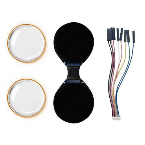 0.71 Inch Electronic EYE Round Double LCD Display Dual Screen for  Raspberry Pi ESP32  STM32