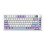 AJAZZ Teclado Mecânico Sem Fio AK820 MAX Teclado para Jogos com Teclas Completas e Tela Colorida TFT de 0,85 Polegadas B 1