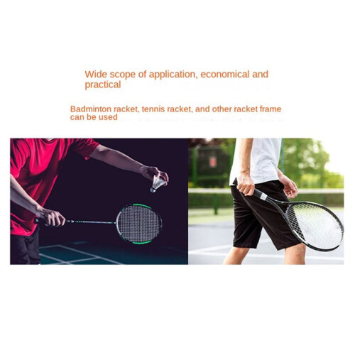 Badminton Racket Frame Protective Cover Thick Wear-Resistant String Protector Protects the Paint Peeling Racket Frame,C 2