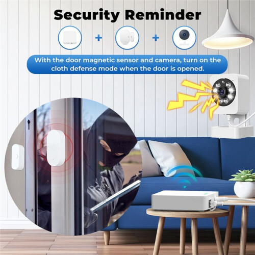 Graffiti Zigbee 3.0 Gateway Wired Multi-Function Gateway Host Gateway  Control Center Remote Control Gateway 1
