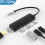 4-In-1 Type C HUB Dock USB C Hub to 4K -Compatible USB 3.0 Adapter Type C PD Charging Dock USB C Splitter 5