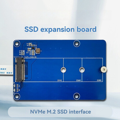 Para Raspberry Pi 5 PCIE M.2 SSD, Compatible Con El Protocolo De Disco Duro M.2 NVMe Para RPI 5 2