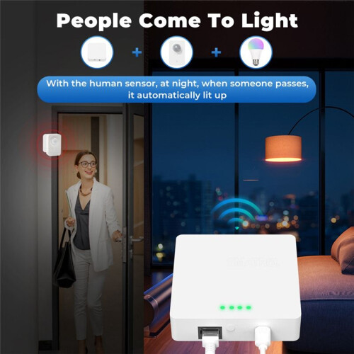 Graffiti Zigbee 3.0 Gateway Wired Multi-Function Gateway Host Gateway  Control Center Remote Control Gateway 2