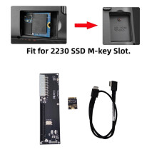 PCI-E 3.0 M-Key M.2 Vers Oculink SFF-8612 SFF-8611 Adaptateur Hôte PCB Convertisseur pour GPD WIN Max2
