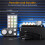 Custom Macro Keyboard 12 Keys 4 Knobs  USB Mechanical Keyboard Programming Macro Gaming Keypad White 4