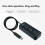 3 Key USB Macro Programming Key Keypad USB Keyboard Support Multiple Platform Portable Custom  Keyboard Black 4