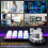 Custom Macro Keyboard 12 Keys 4 Knobs  USB Mechanical Keyboard Programming Macro Gaming Keypad Black 6