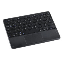 Touchpad Wireless Keyboard Keyboard for PC Tablet Gaming Black