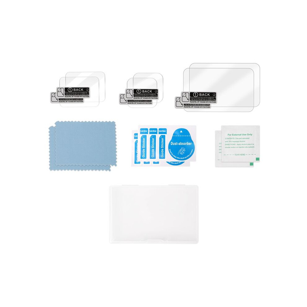 Tempered Glass Lens Film For Hero13 Lens Anti-Scratch Protection Protective Film Accessories 2Set Black 6032760038409