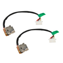 2X Laptop Power Jack Cable Socket for 240 246 250 255 G4 G5 799736-F57 813945-001 Jack Replacement