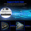 5.25 Inch Front Panel Expansion Hub with 3 USB3.0 2 USB2.0  5-In-1 Card Reader Support One-Key Backup Panel 6