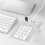 Numeric Keypad Keyboard 18Keys Numeric Key Pad Numpad Number Pad with 3  Type-C/Usb Hub for Laptop Desktop Pc 6