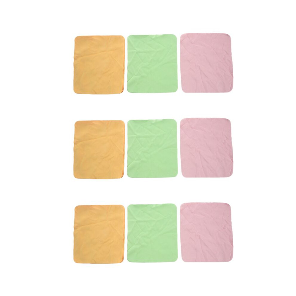 30 Pcs Glasses Cloth Eyeglasses Chamois Cloth Microfiber Cleaning Cloth Wipe Mobile Phone Screen Lens