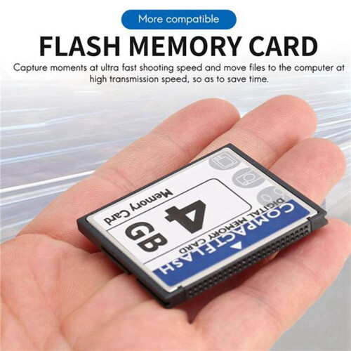 2X Professional 4GB Compact Flash Memory Card for Camera, Advertising Machine, Industrial Computer Card 2