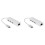 2X USB-C USB 3.1 Type C to USB RJ45 Ethernet Lan Adapter Hub Cable for  PC 1