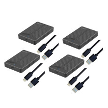 4X Przenośny Dysk Twardy USB 3.1 Box 2,5-Calowy Dysk Twardy  Obudowa SSD Obsługa Dysku Twardego 15 mm do Notebooka