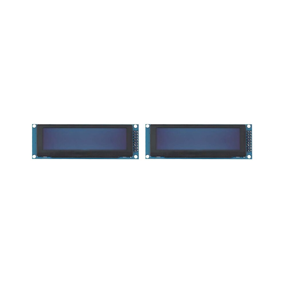 2X Oled Display 3.12Inch 256X64 25664 Dots Graphic Lcd Module Display Lcm Screen Ssd1322 Controller Support Spi (Yellow) Yellow 6032904302656