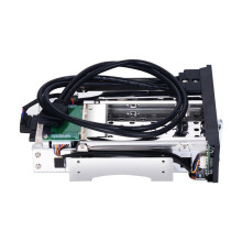 Boîtier pour Disque Dur Interne à Double Emplacement de 5,25 Pouces Boîtier pour Disque Dur/SSD  2,5 + 3,5 Pouces Conception Sans Outil avec 2