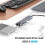 USB-C Hub with Ethernet, 4K HD, USB 3.0,  Card Reader, 87W PD Charging High-Speed Data Transfer for Windows,MacOS 5